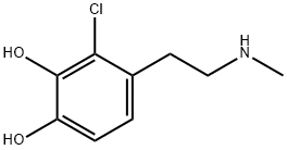 3-氯-4-(2-(甲基氨基)乙基)苯-1,2-二醇 结构式