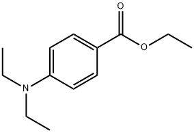 4-(N,N-二乙基氨基)苯甲酸乙酯 结构式