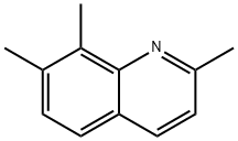 2,7,8-TRIMETHYLQUINOLINE 结构式