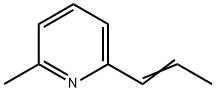 Pyridine, 2-methyl-6-(1-propenyl)- (9CI) 结构式