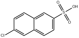 6-氯2-萘磺酸 结构式