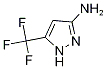 5-(trifluoromethyl)-1H-pyrazol-3-amine 结构式