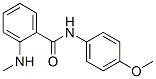 N-(4-甲氧基苯基)-2-(甲氨基)苯甲酰胺 结构式