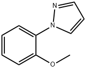 1 - (2-甲氧基苯基)-1H -吡唑 结构式