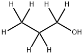 丙醇-D7 结构式