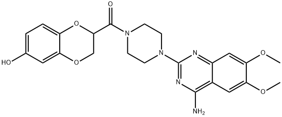 6-hydroxydoxazosin 结构式