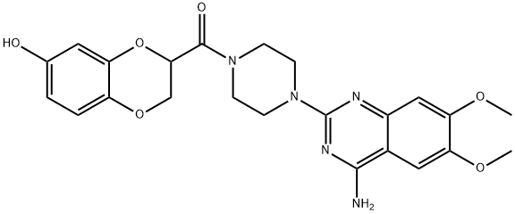 6'-HYDROXY DOXAZOSIN 结构式