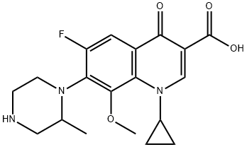 加替沙星2-甲基哌嗪化合物 结构式