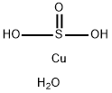 COPPER(I)SULPHITE,MONOHYDRATE 结构式