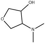 3-羟基-4-(N,N-二甲胺)四氢呋喃 结构式