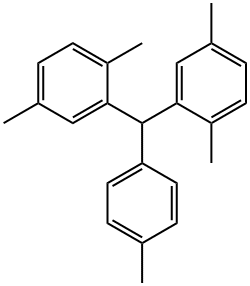 2-((2,5-DIMETHYLPHENYL)(P-TOLYL)METHYL)-1,4-DIMETHYLBENZENE 结构式