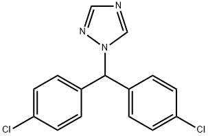 1,4'-DICHLOROBENZYL-1,2,4-TRIAZOLE 结构式