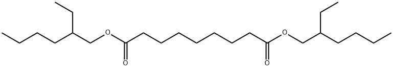 壬二酸二(2-乙基己基)酯 结构式