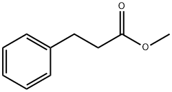 3-苯丙酸甲酯 结构式