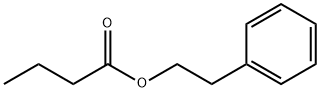 丁酸苯乙酯 结构式