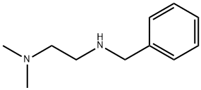 N'-苯甲基-N,N-二甲基乙二胺 结构式