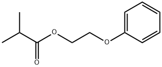 异丁酸苯氧乙酯 结构式