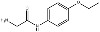 2-amino-N-(p-ethoxyphenyl)acetamide  结构式