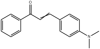 3-[4-(二甲基氨基)苯基]-1-苯基-2-丙烯-1-酮 结构式