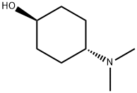 反式-4-(二甲基氨基)环己醇 结构式