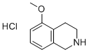 5-甲氧基-1,2,3,4-四氢异喹啉盐酸盐 结构式