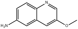 3-METHOXYQUINOLIN-6-AMINE 结构式