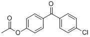 4-ACETOXY-4'-CHLOROBENZOPHENONE 结构式