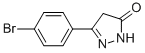 5-(4-BROMOPHENYL)-2,4-DIHYDRO-3H-PYRAZOL-3-ONE 结构式