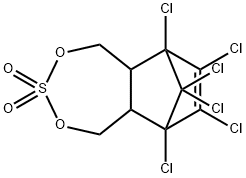 硫丹硫酸酯 结构式