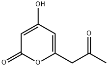 6-Acetonyl-4-hydroxy-2-pyrone 结构式