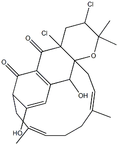 napyradiomycin C1 结构式