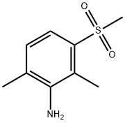 2,6-二甲基-3-(甲磺酰基)苯胺 结构式
