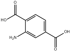 2-氨基对苯二甲酸 结构式