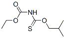 [(2-Methylpropoxy)thioxomethyl]carbamic acid ethyl ester 结构式