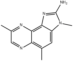3,5,8-trimethylimidazo(4,5-f)quinoxalin-2-amine 结构式