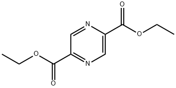 吡嗪-2,5-二甲酸 二乙酯 结构式