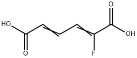 2-Fluoromuconic acid 结构式