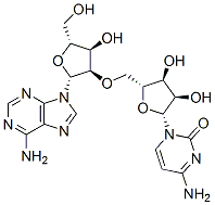 CYTIDYLYL(5'→2')ADENOSINE 结构式