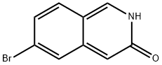6-溴-3(2H)-异喹啉 结构式