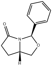 (3R,7AS)-四氢-3-苯基-3H,5H-吡咯并[1,2-C]噁唑-5-酮 结构式