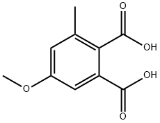 5-METHOXY-3-METHYLPHTHALIC ACID 结构式