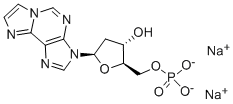 1,N6-ETHENO-2'-DEOXY-ADENOSINE 5'-MONOPHOSPHATE SODIUM SALT 结构式