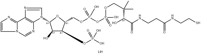 1 N6-ETHENOCOENZYME A LITHIUM 结构式