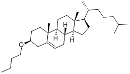 胆固醇二丁醚 结构式