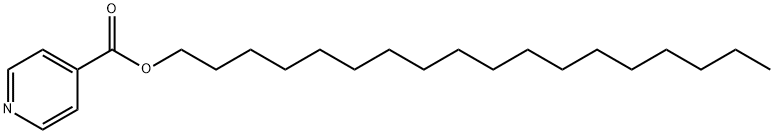 异烟酸十八醇酯 结构式