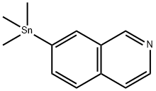7-Trimethylstannylisoquinoline 结构式