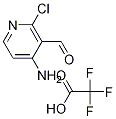 4-氨基-2-氯-3-吡啶甲醛 2,2,2-三氟乙酸盐 结构式