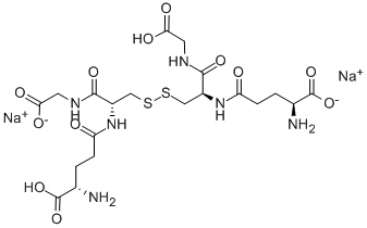 L-氧化型谷胱苷肽钠 结构式