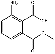 2-氨基-6-(甲氧基羰基)苯甲酸 结构式