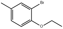 3-溴-4-乙氧基甲苯 结构式